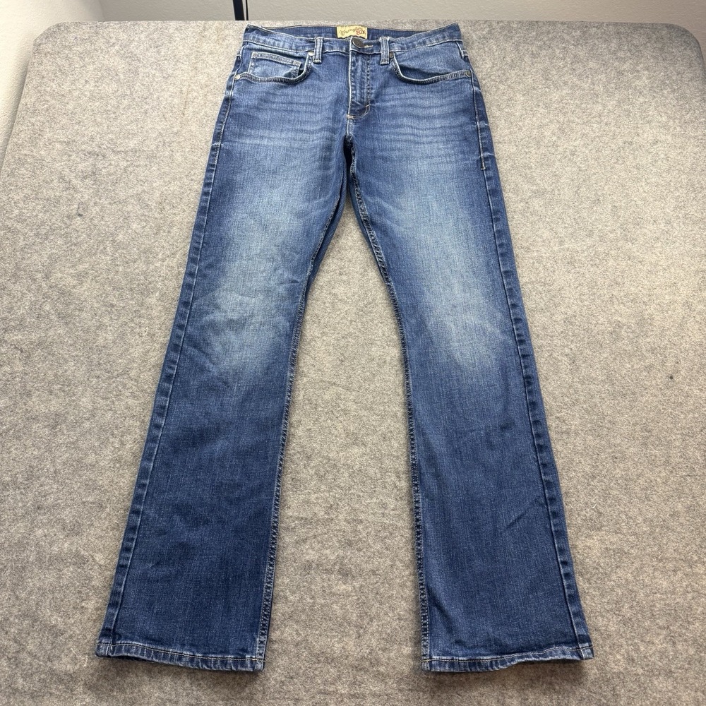 Wrangler 20X 42 Vintage Boot Jeans Mens 30x32 Blue Whiskered Cowboy Ranch